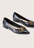 Saffira eco-leather ballerina shoes NERO BLACK Woman image number 2