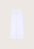 Papi palazzo trousers BIANCO WHITEBLU FRENCH Woman image number 5