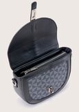 Bonye eco-leather crossbody bag MARRONENERO BLACK Woman image number 4