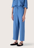 Pintus crepe trousers BLU AVION Woman image number 4