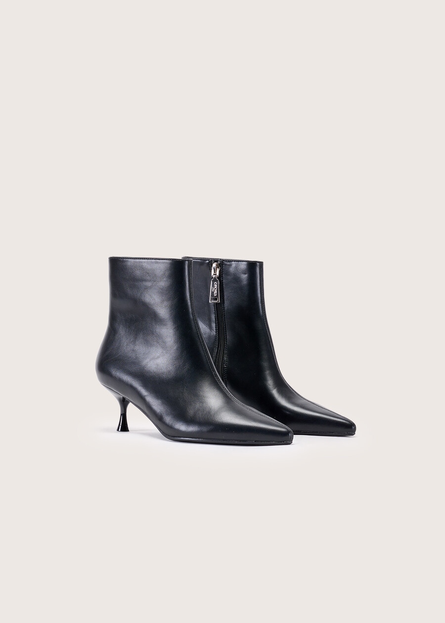 Smeralda eco-leather ankle boots NERO BLACK Woman , image number 3