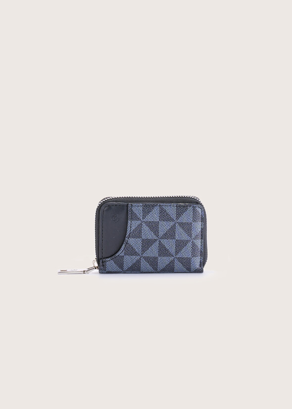 Palm Small eco-leather wallet NERO BLACK Woman null