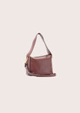 Birak 100% genuine leather sack bag MARRONE CASTAGNA Woman image number 3