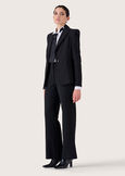 Giulia technical fabric blazer NERO BLACK Woman image number 5