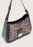 Belia eco-leather crossbody bag NERO BLACK Woman image number 4