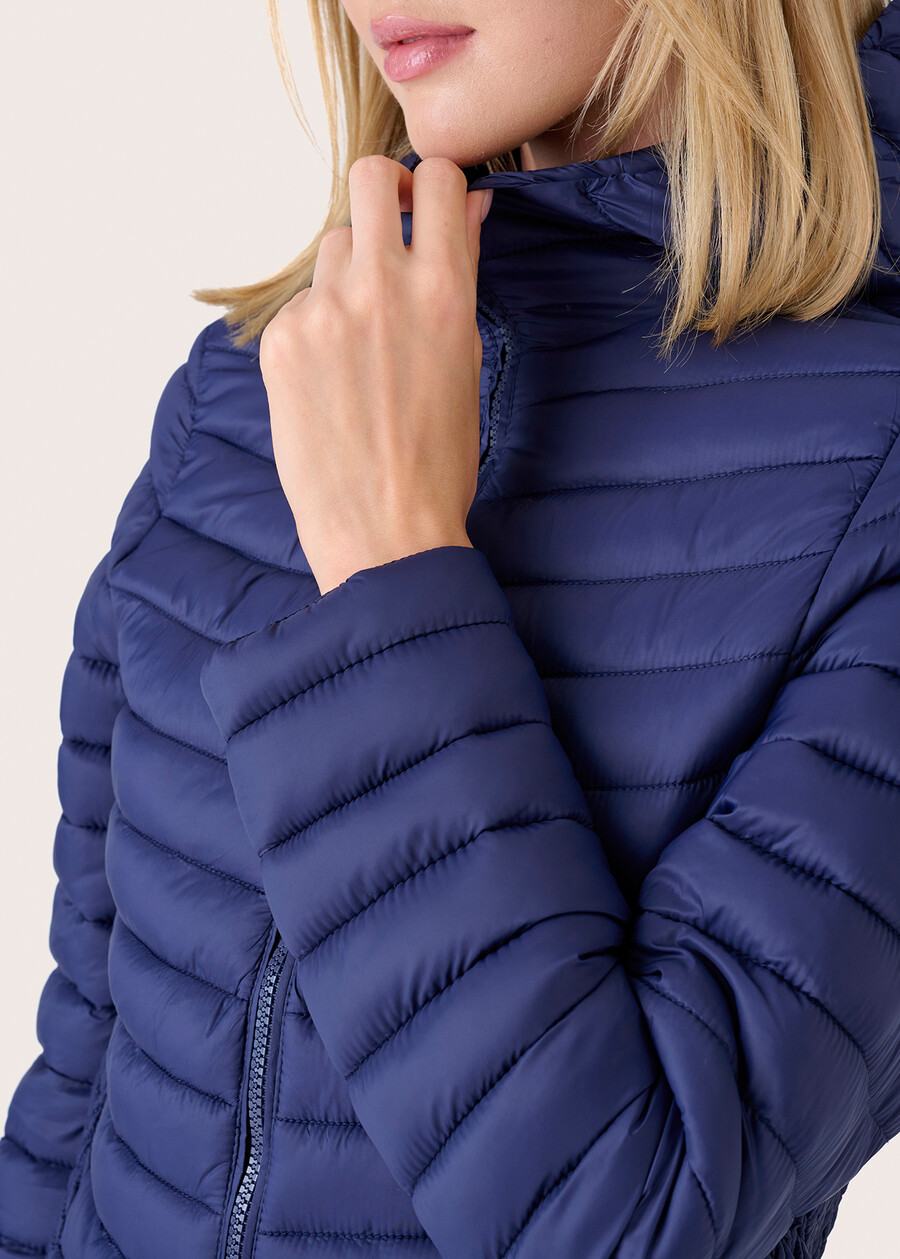 Pollon 100gr down jacket GRIGIOBLUE DARK BLUEVIOLA Woman , image number 3