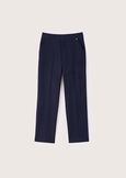 Trousers Alice in technical fabric NERO BLACKBEIGE GESSOBLU Woman image number 7