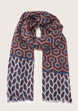 Santana 100% woolen scarf GRIGIO Woman image number 3