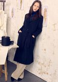 Camillo woolen coat NERO BLACKBEIGE GREIGE Woman image number 1