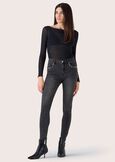 Kate denim cotton trousers GRIGIO DARK GREY Woman image number 1