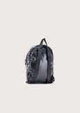 Benny shiny nylon backpack NERO BLACK Woman image number 4