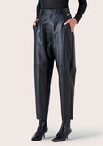 Peony eco-leather trousers NERO BLACK Woman image number 4