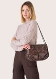 Blenda eco-leather crossbody bag MARRONE JAVA Woman image number 2