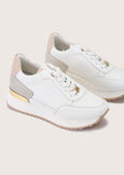 Sherly eco-leather gym shoes BIANCO WHITE Woman image number 1