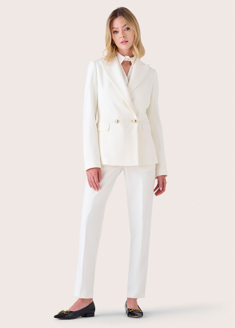 Gianna Milano stitch blazer BIANCO WHITE Woman , image number 5