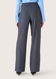 Palmas pinstriped trousers GRIGIO Woman image number 6