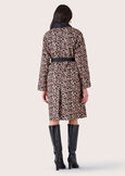 Thom trench with animal pattern NERO BLACK Woman image number 5