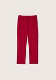 Bella straight-leg trousers ROSSO MARTEBLUE DARK BLUEMARRONE Woman image number 4