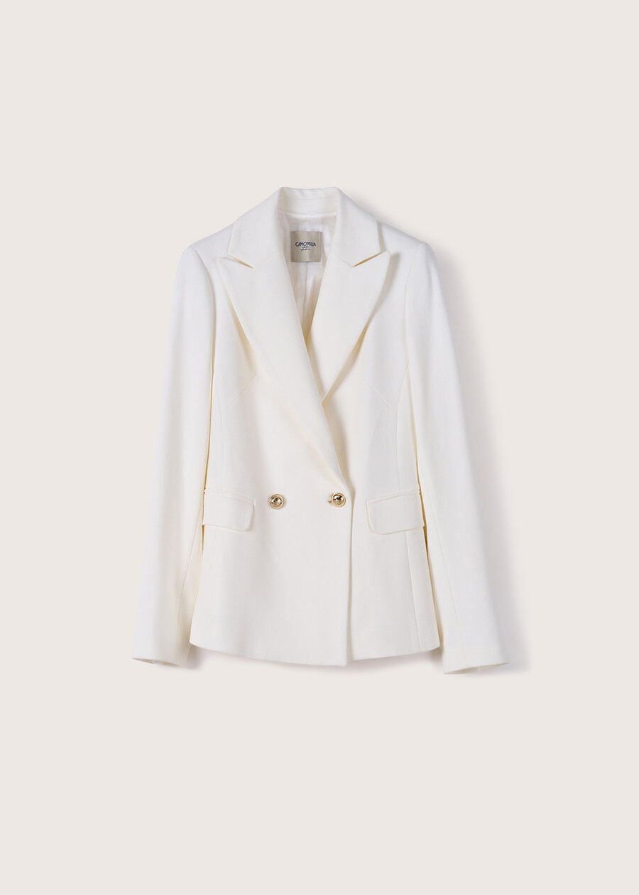 Gianna Milano stitch blazer BIANCO WHITE Woman , image number 6