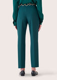 Jacqueline narrow-leg trousers ROSSO MAGENTANERO BLACKBLUE DARK BLUEVERDE BOTTIGLIA Woman image number 5