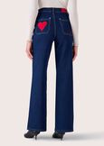 Dennis cotton denim trousers DENIM DARK DENIM Woman image number 2