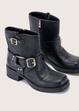 Simea eco-leather ankle boots NERO BLACK Woman image number 2