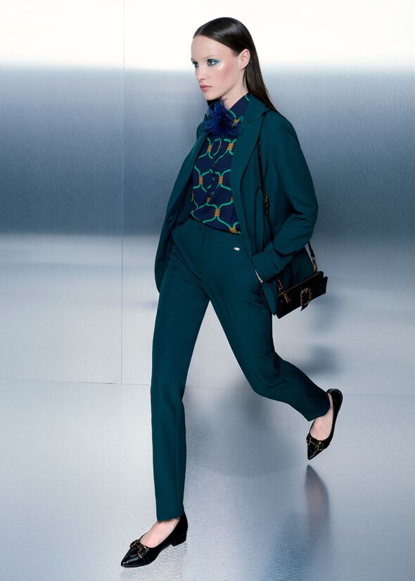 Suits with trousers VERDE BOTTIGLIA Woman null