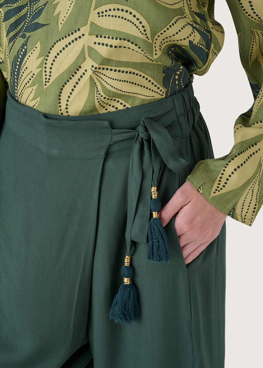 Petra Pants in Pareo Style VERDE Woman , image number 4