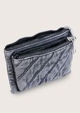 Persea cotton denim coin purse DENIM LIGHT DENIMGRIGIO GREY Woman image number 2