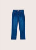 Kate cotton denim trousers DENIMNERO BLACK Woman image number 5