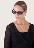 Rectangular sunglasses VERDE HAVANANERO BLACK Woman image number 1