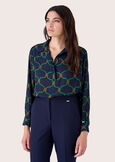 Camylla crepe blouse VIOLABLUE OLTREMARE Woman image number 2