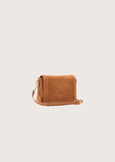 Balema 100% suede crossbody bag MARRONE Woman image number 3