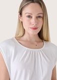 Total viscose t-shirt BIANCO WHITEBLU Woman image number 2