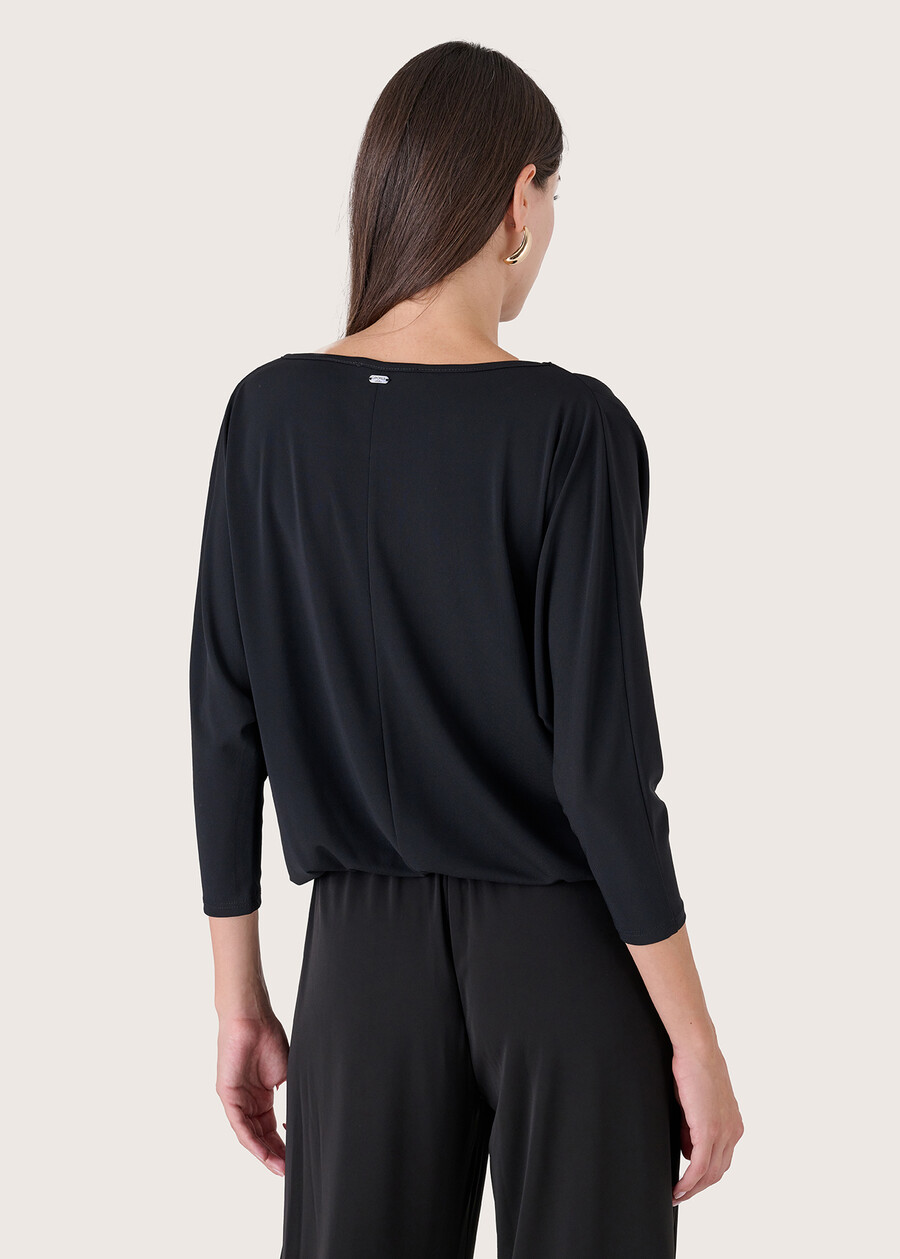 Shara jersey t-shirt NERO BLACKBLU Woman , image number 3