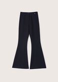 Victoria flared trousers ROSSO MARTENERO BLACKBLUE DARK BLUEMARRONE Woman image number 6