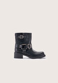 Simea eco-leather ankle boots NERO BLACK Woman image number 3