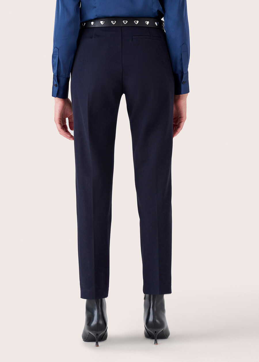 Trousers Alice in technical fabric NERO BLACKBEIGE GESSOBLU Woman , image number 6