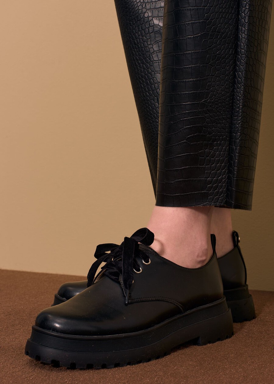 Serissa eco-leather shoes NERO BLACK Woman , image number 1