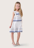 Agnes striped baby dress BIANCO WHITE Woman image number 2