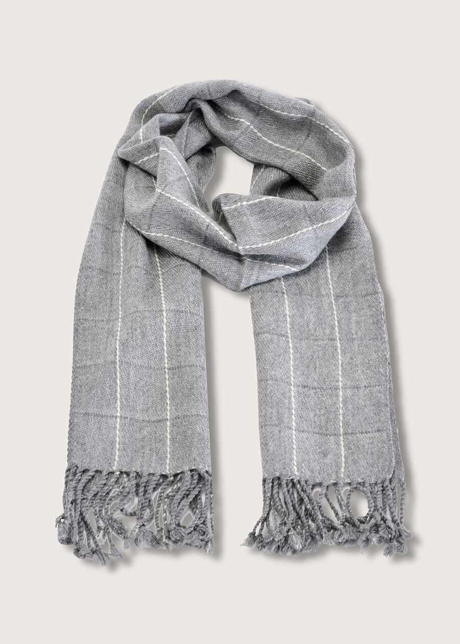 Sirusa 100% viscose scarf GRIGIO Woman , image number 1