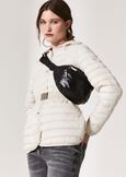 Piuma down jacket ROSANERO BLACKBEIGE LATTE Woman image number 1