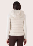 Sparta sleeveless jacket with hood GRIGIOBEIGE LATTE Woman image number 4