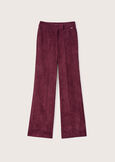 Giorgia trousers in corduroy ROSSO BORDEAUXBEIGE GREIGE Woman image number 7