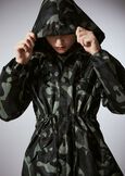 Rain waterproof trench VERDE SALVIA Woman image number 1