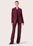 Giorgia trousers in corduroy ROSSO BORDEAUXBEIGE GREIGE Woman image number 2