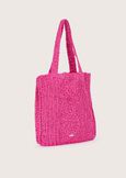 Brochet 100% straw bag ROSA FUCSIABLU FRENCH Woman image number 1