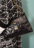 Berta eco-leather crossbody bag NERO BLACK Woman image number 1