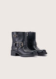 Simea eco-leather ankle boots NERO BLACK Woman image number 4