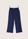 Primo polyviscose trousers BLUE OLTREMARE Woman image number 6